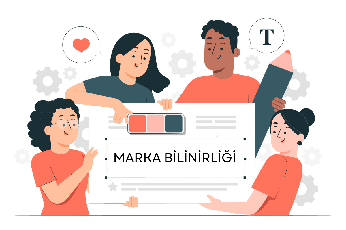 Dijital pazarlama ekibi, marka bilinirliği stratejisi geliştiriyor