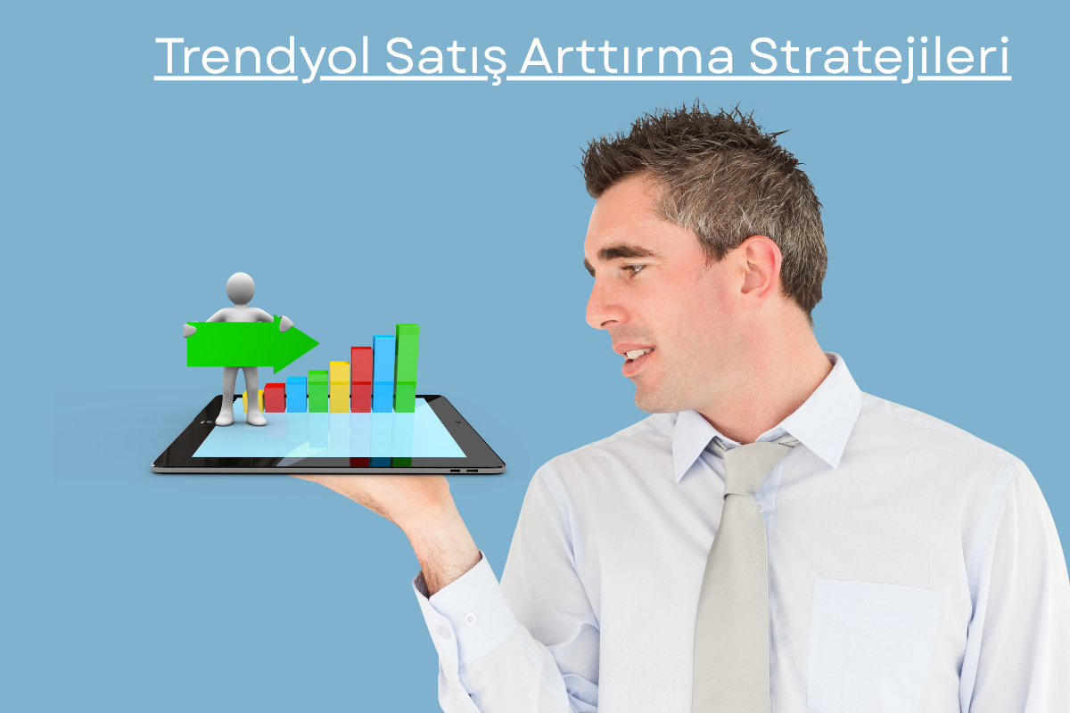 Tablet üzerinde ciroyu temsil eden renkli grafiklerle başarılı satış stratejilerini analiz eden iş insanı.